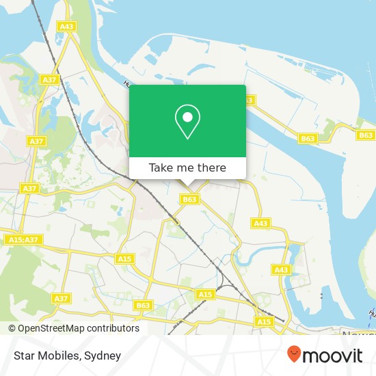 Star Mobiles map