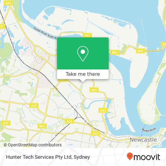 Hunter Tech Services Pty Ltd map