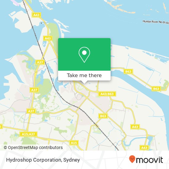 Hydroshop Corporation map