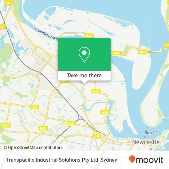 Transpacific Industrial Solutions Pty Ltd map