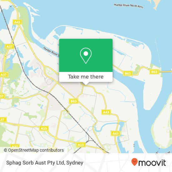 Sphag Sorb Aust Pty Ltd map