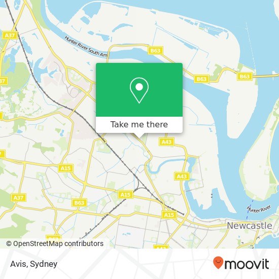 Avis map