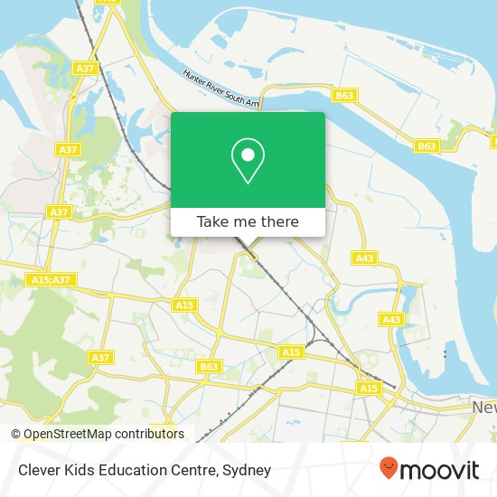 Mapa Clever Kids Education Centre