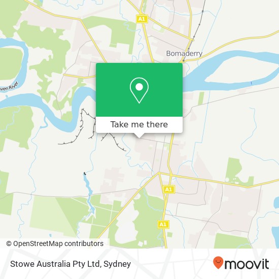 Stowe Australia Pty Ltd map