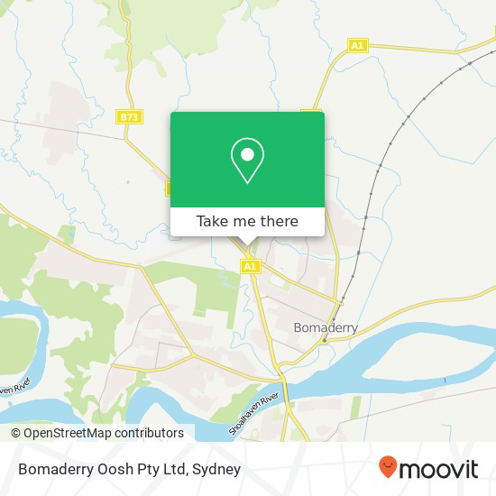 Mapa Bomaderry Oosh Pty Ltd