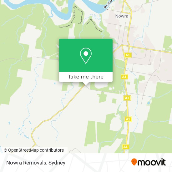 Nowra Removals map