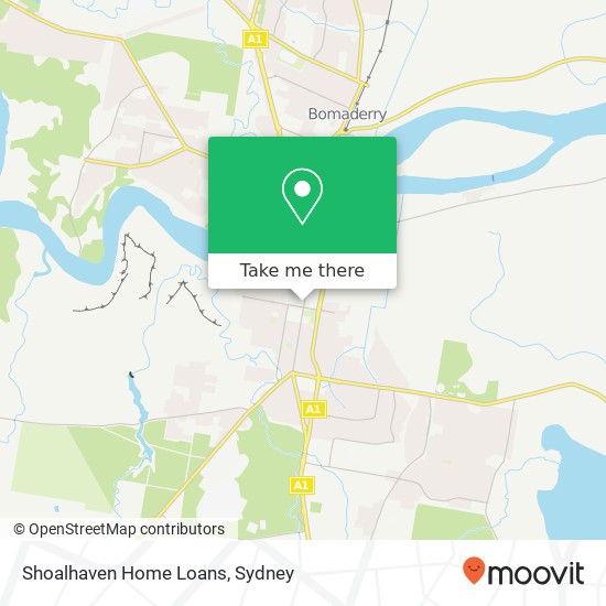 Shoalhaven Home Loans map