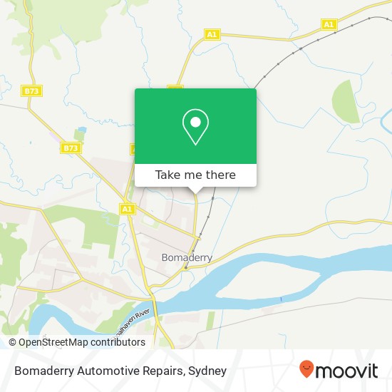 Mapa Bomaderry Automotive Repairs