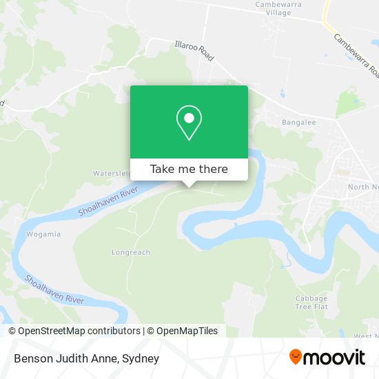 Benson Judith Anne map