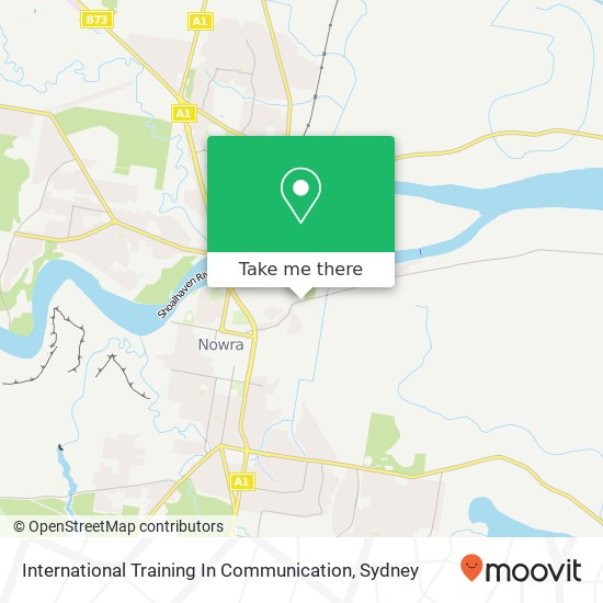 International Training In Communication map