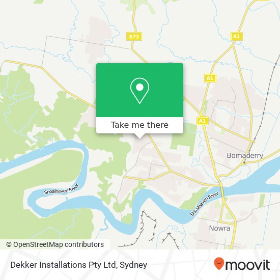 Dekker Installations Pty Ltd map