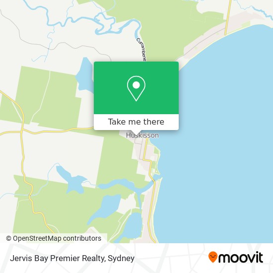 Jervis Bay Premier Realty map