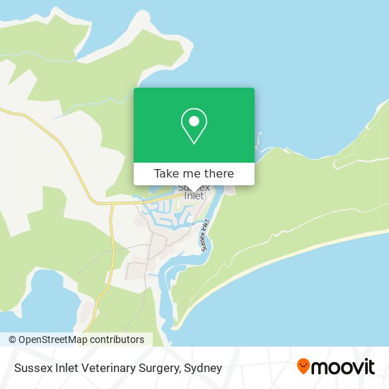 Sussex Inlet Veterinary Surgery map