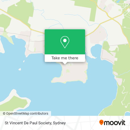 St Vincent De Paul Society map