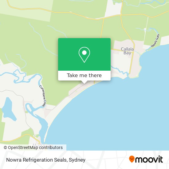 Nowra Refrigeration Seals map