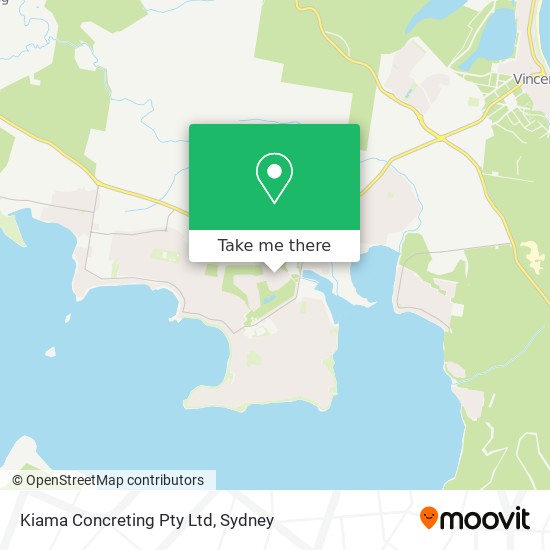 Kiama Concreting Pty Ltd map