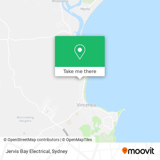 Jervis Bay Electrical map