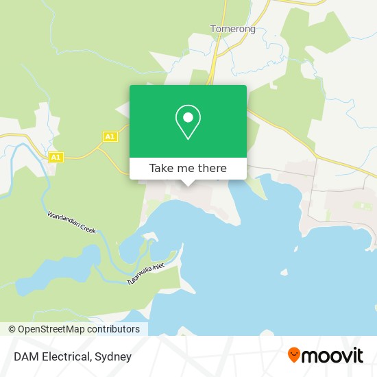 DAM Electrical map