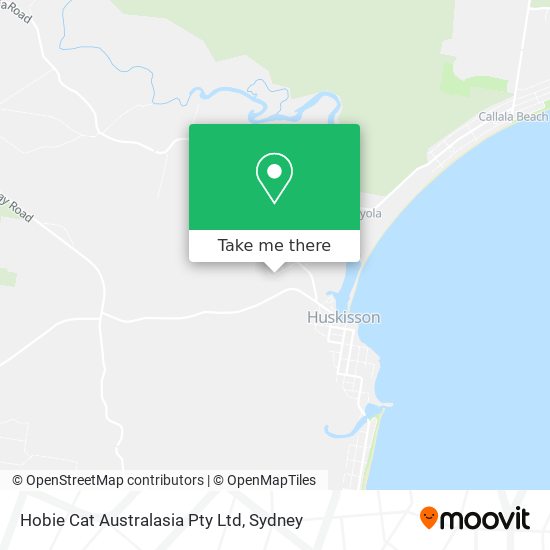 Hobie Cat Australasia Pty Ltd map