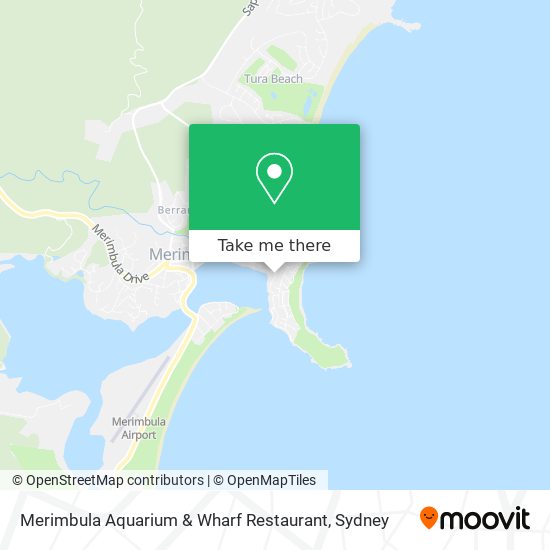 Merimbula Aquarium & Wharf Restaurant map