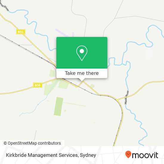 Kirkbride Management Services map