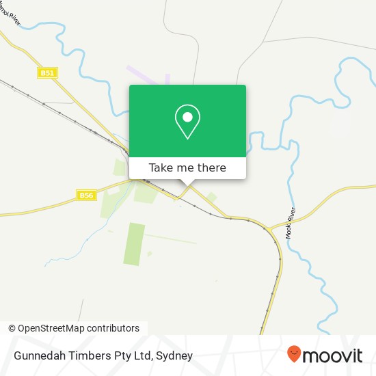 Gunnedah Timbers Pty Ltd map