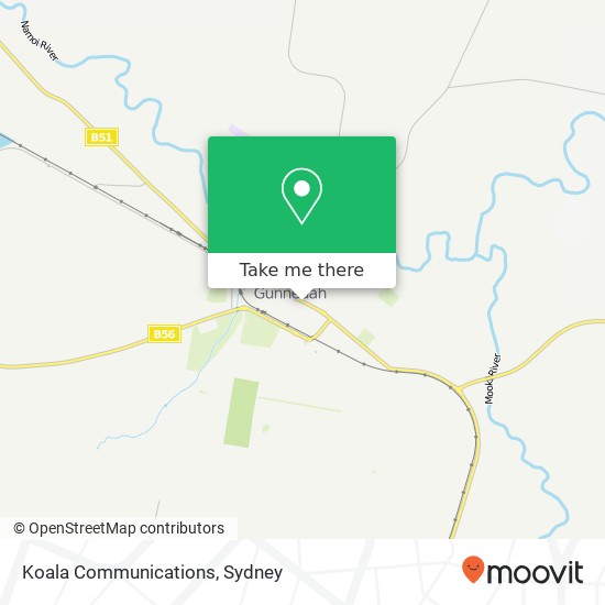 Koala Communications map