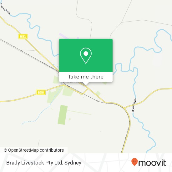 Brady Livestock Pty Ltd map