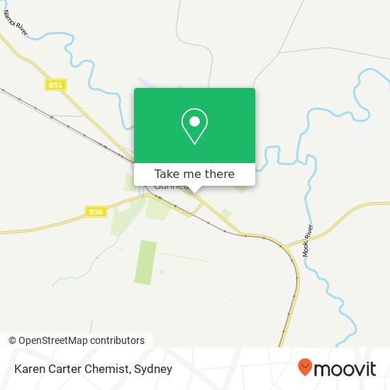 Karen Carter Chemist map