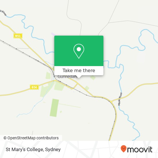 St Mary's College map
