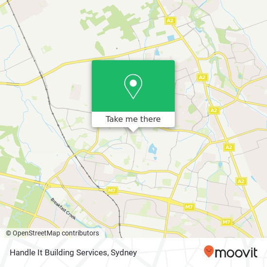 Handle It Building Services map
