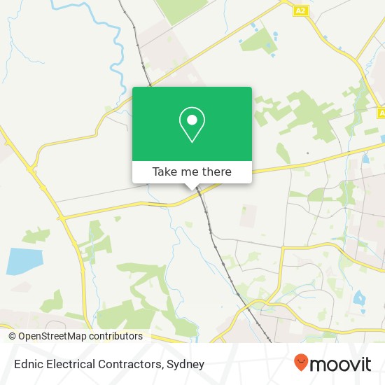 Ednic Electrical Contractors map