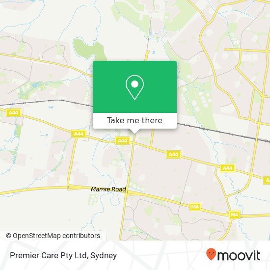 Premier Care Pty Ltd map