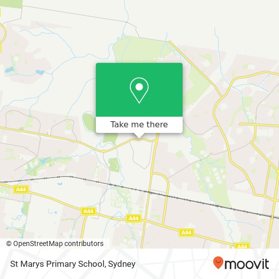 St Marys Primary School map