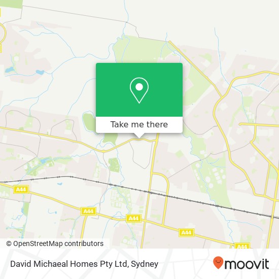 David Michaeal Homes Pty Ltd map