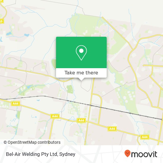 Bel-Air Welding Pty Ltd map