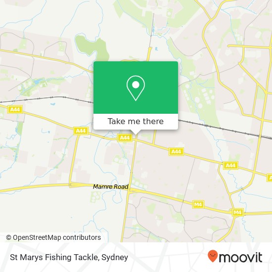 Mapa St Marys Fishing Tackle