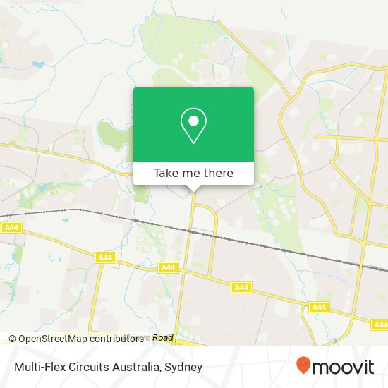 Mapa Multi-Flex Circuits Australia