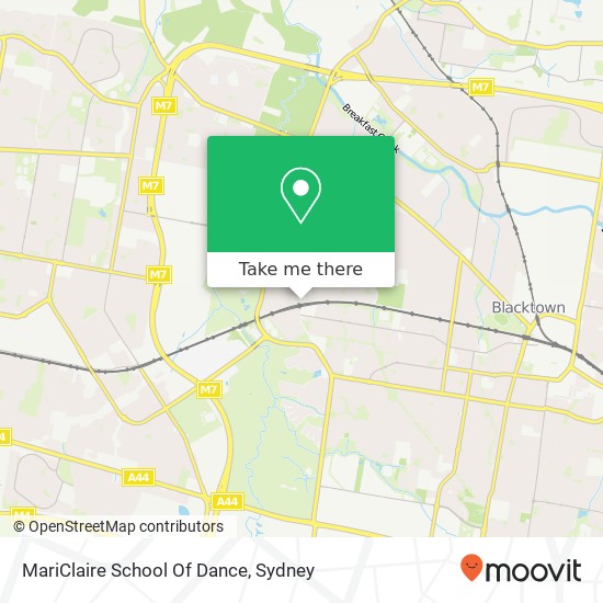 MariClaire School Of Dance map