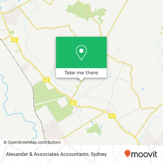 Alexander & Associates Accountants map