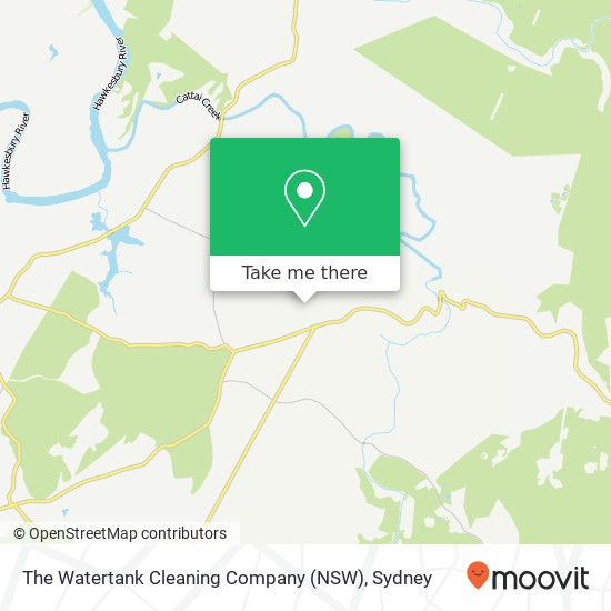 The Watertank Cleaning Company (NSW) map