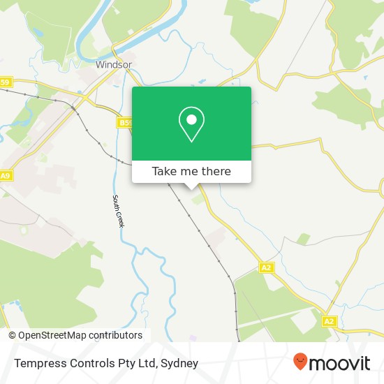 Tempress Controls Pty Ltd map