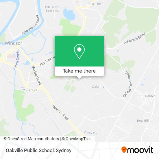 Oakville Public School map