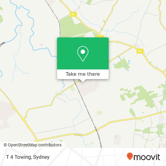 T 4 Towing map