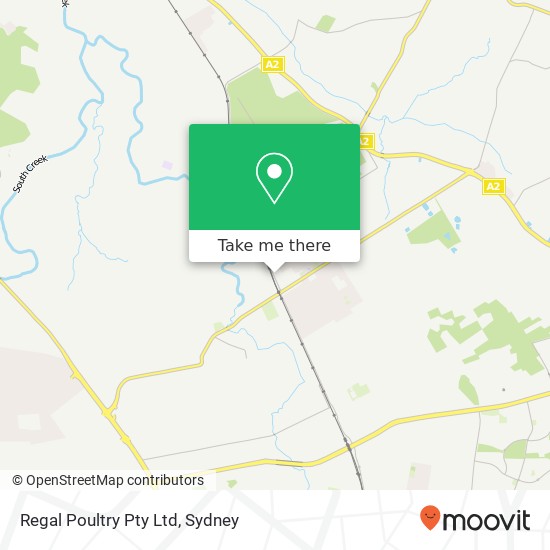 Regal Poultry Pty Ltd map