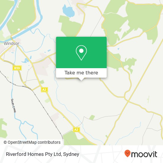 Riverford Homes Pty Ltd map