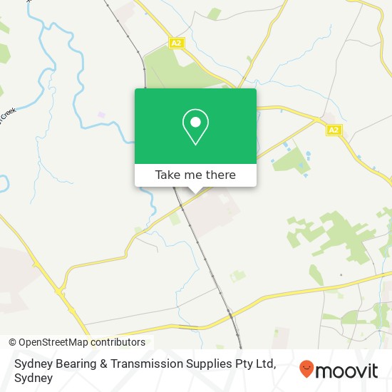 Sydney Bearing & Transmission Supplies Pty Ltd map