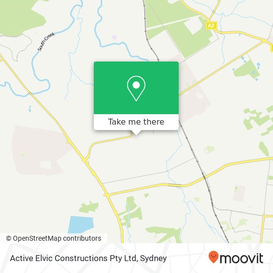 Active Elvic Constructions Pty Ltd map