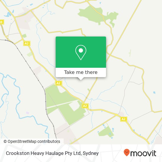 Crookston Heavy Haulage Pty Ltd map