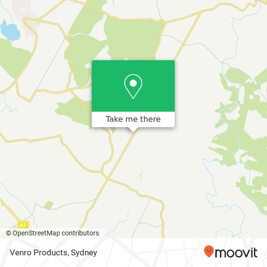 Venro Products map